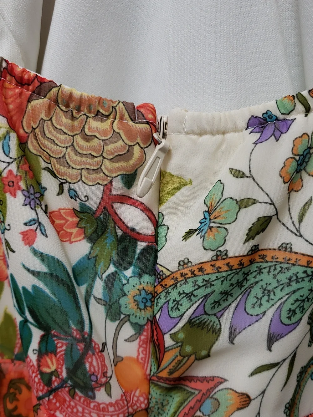 Floral Maxi Halter Dress in Multicolor - Picture 5 of 6